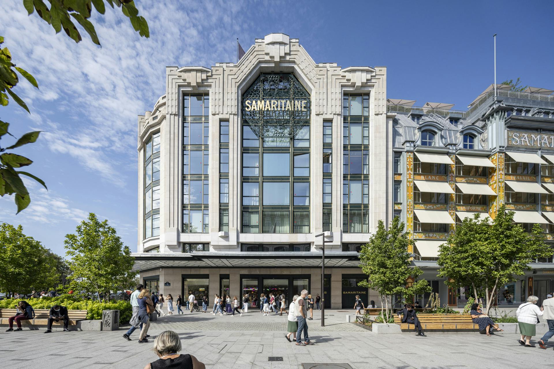 A cinematographic distinction at la Samaritaine