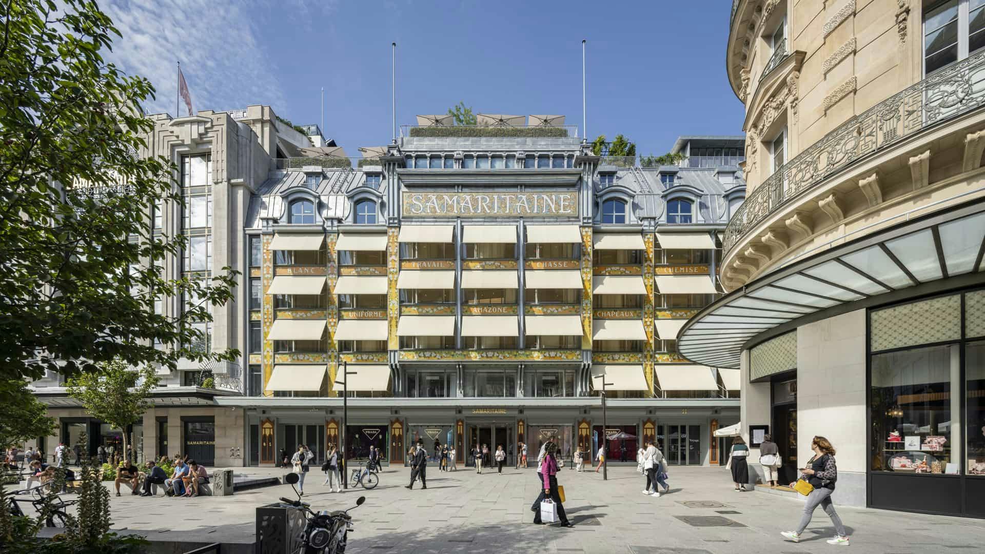 Devanture la samaritaine